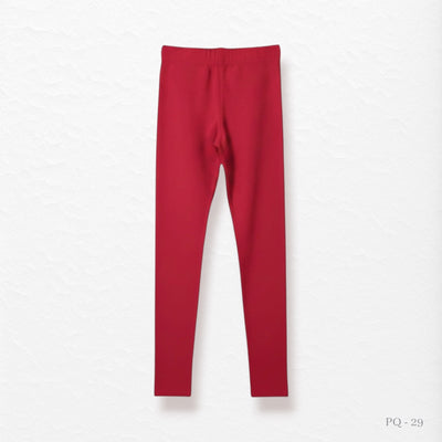 Full Length Leggings - Blood Red
