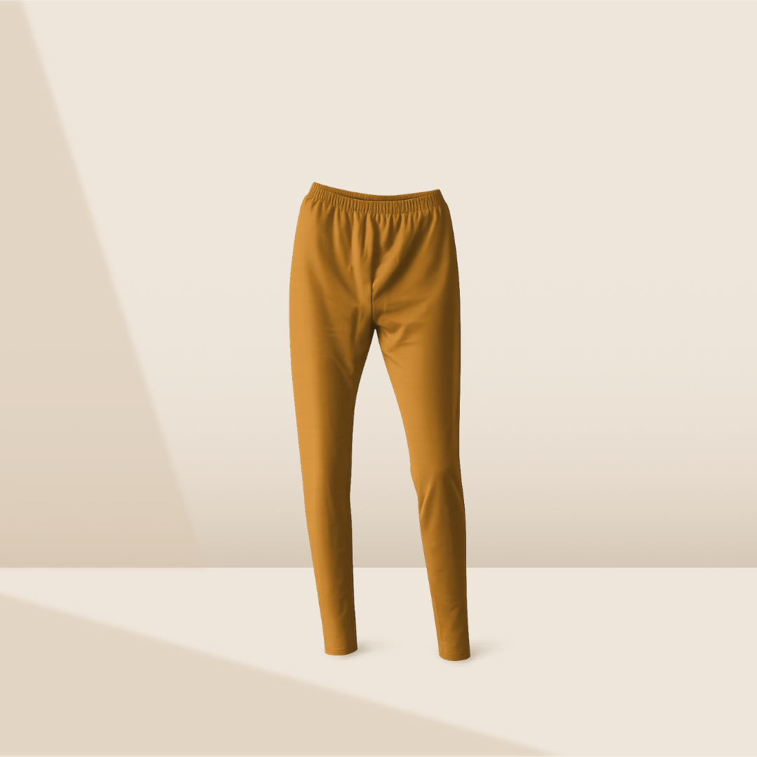 Full Length Leggings - Honey Mustard