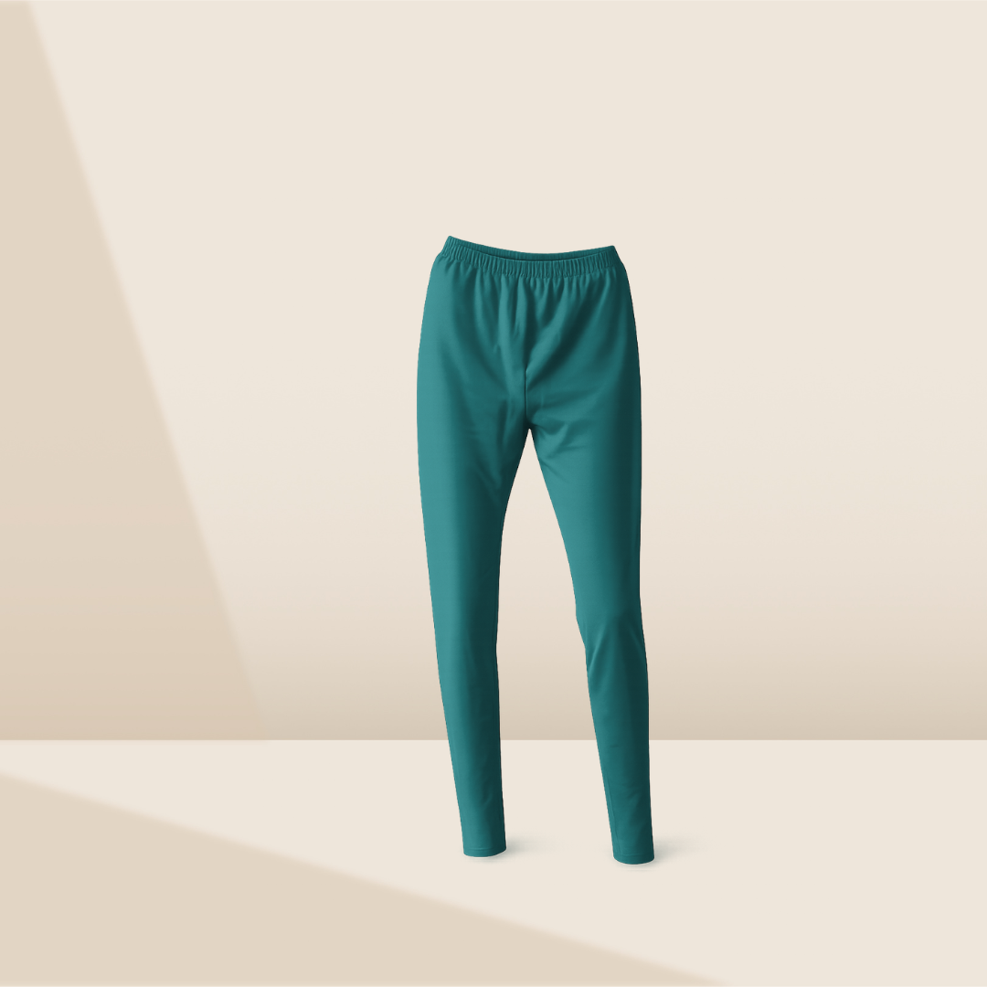 Full Length Leggings - Peacock Teal