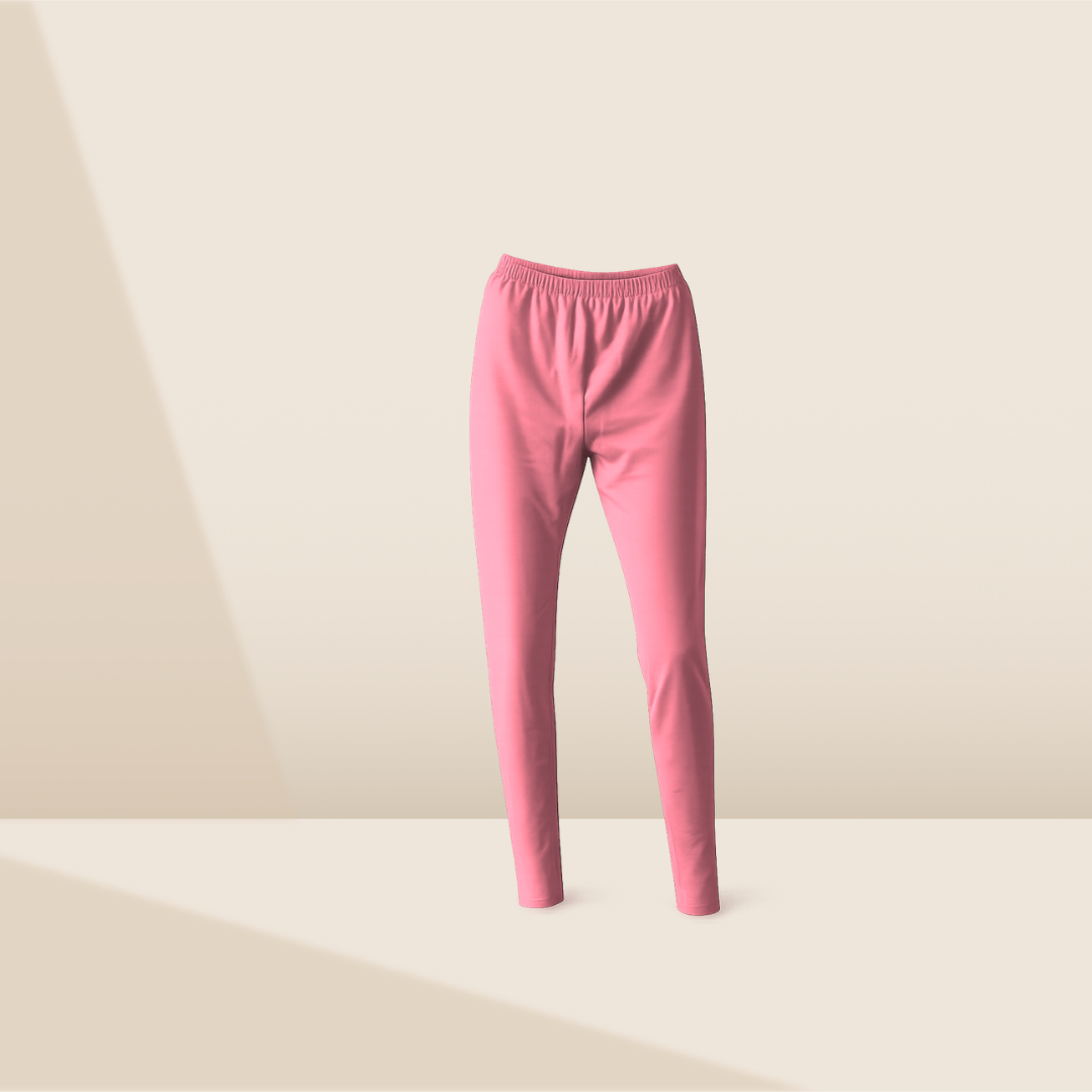 Full Length Leggings - Blush Pink