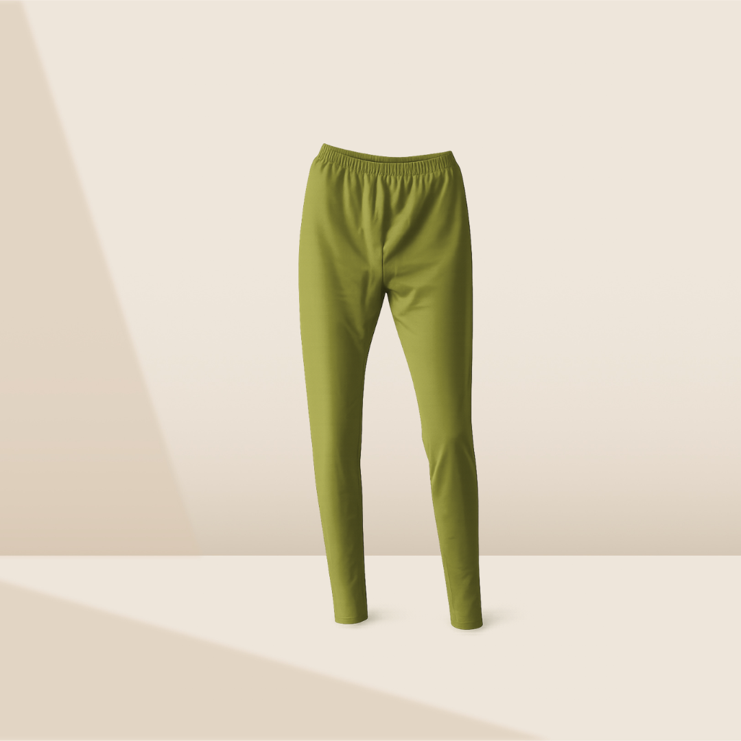 Full Length Leggings - Olive Moss
