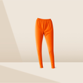 Full Length Leggings - Sunset Orange