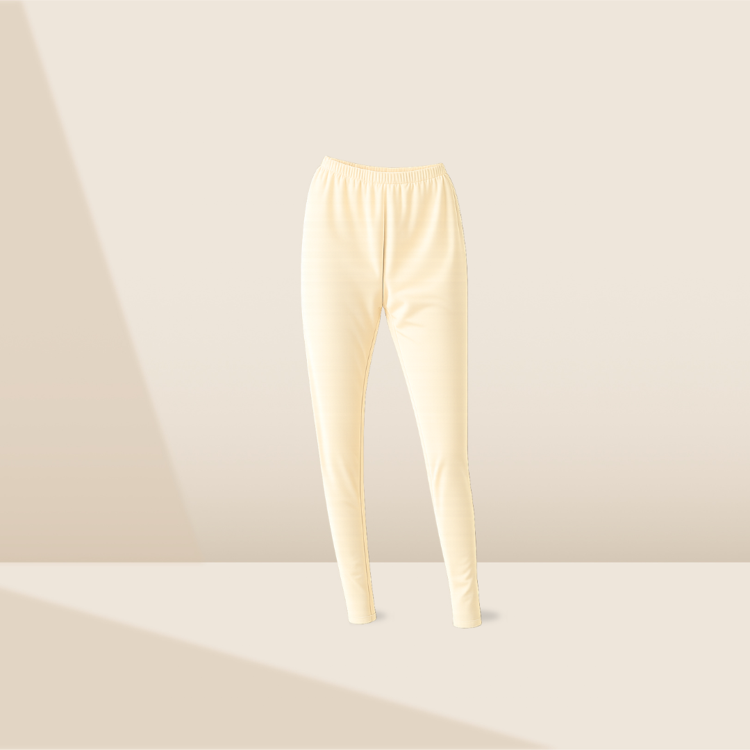 Full Length Leggings - Vanilla Cream
