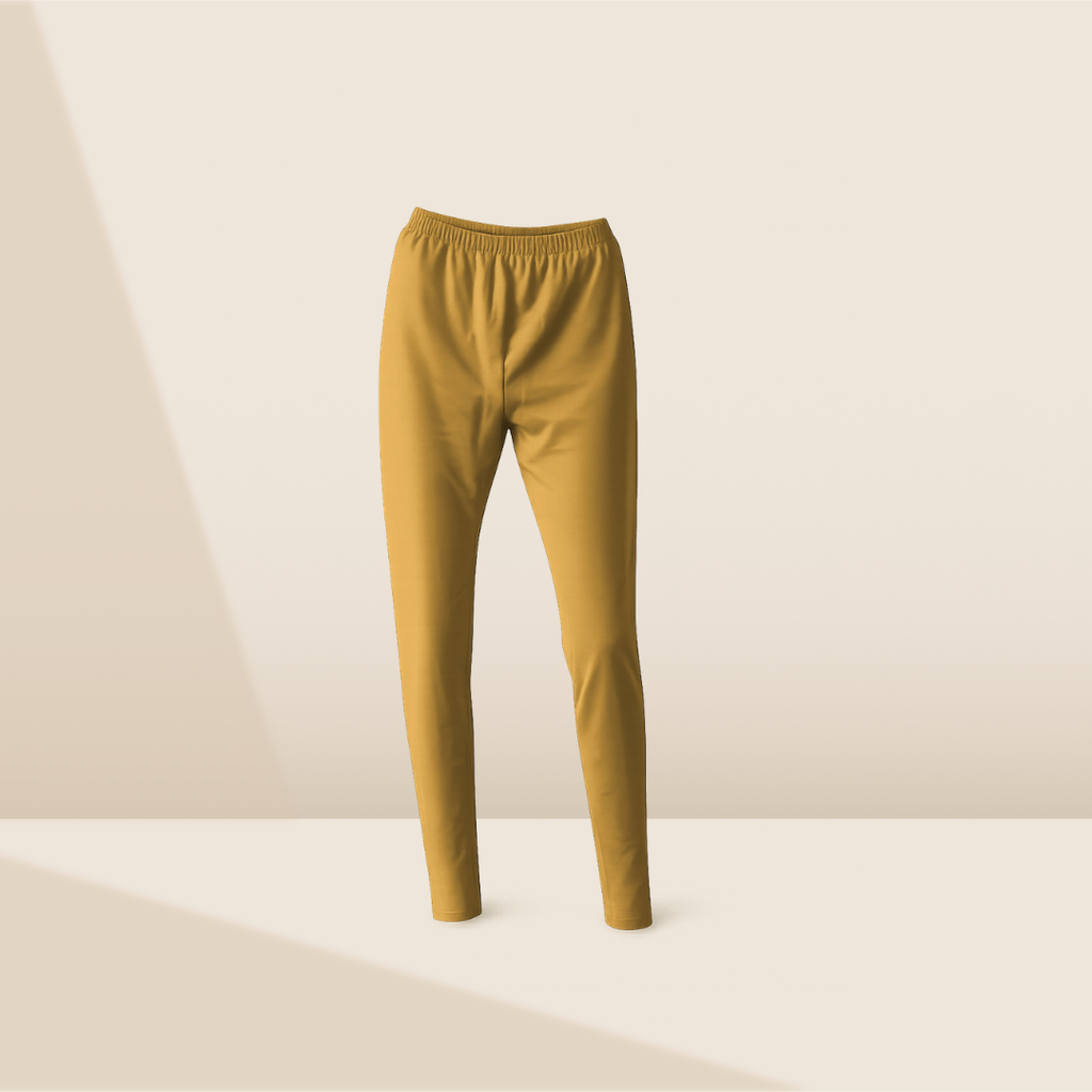 Full Length Leggings - Golden Mustard