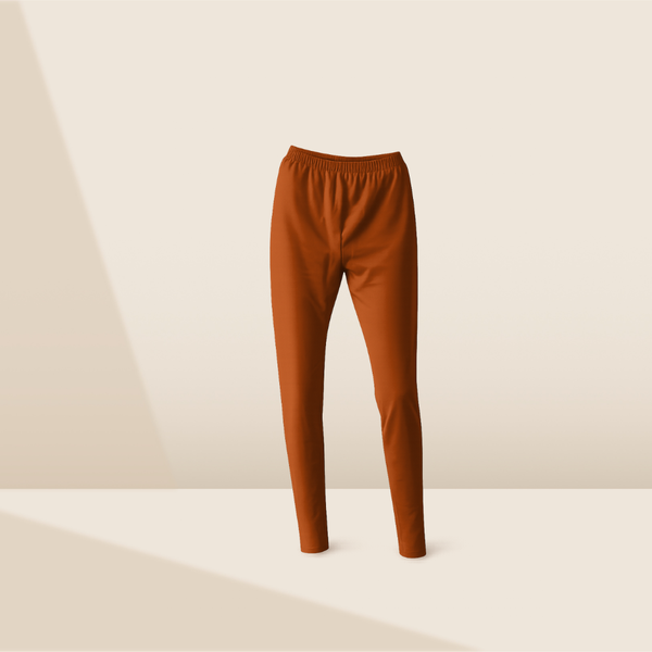 Full Length Leggings - Burnt Rust