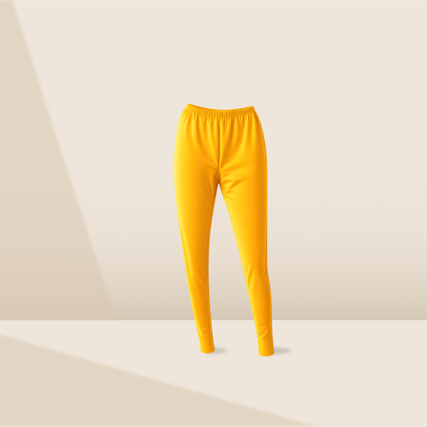 Full Length Leggings - Marigold Gold