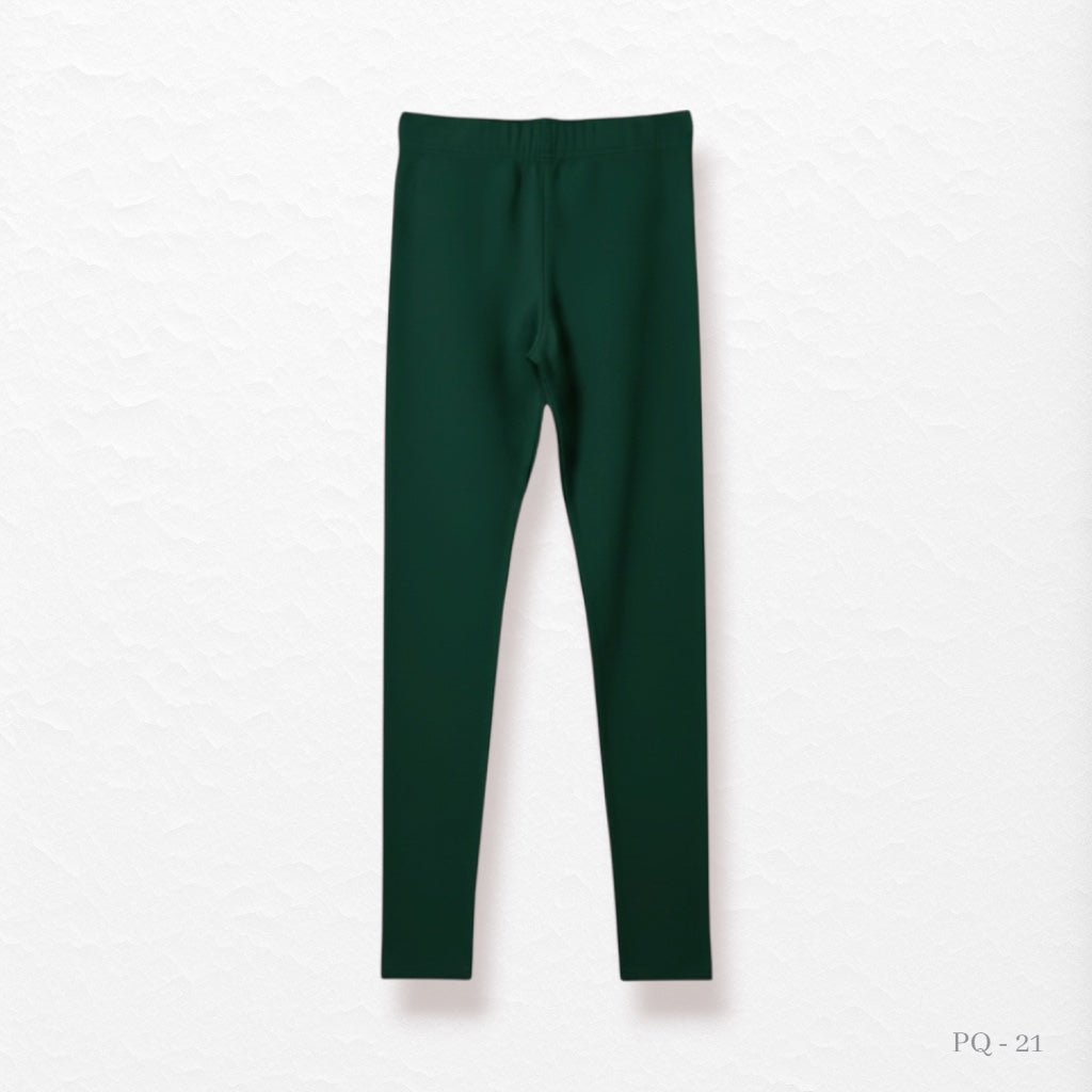 Full Length Leggings - Bottle Green