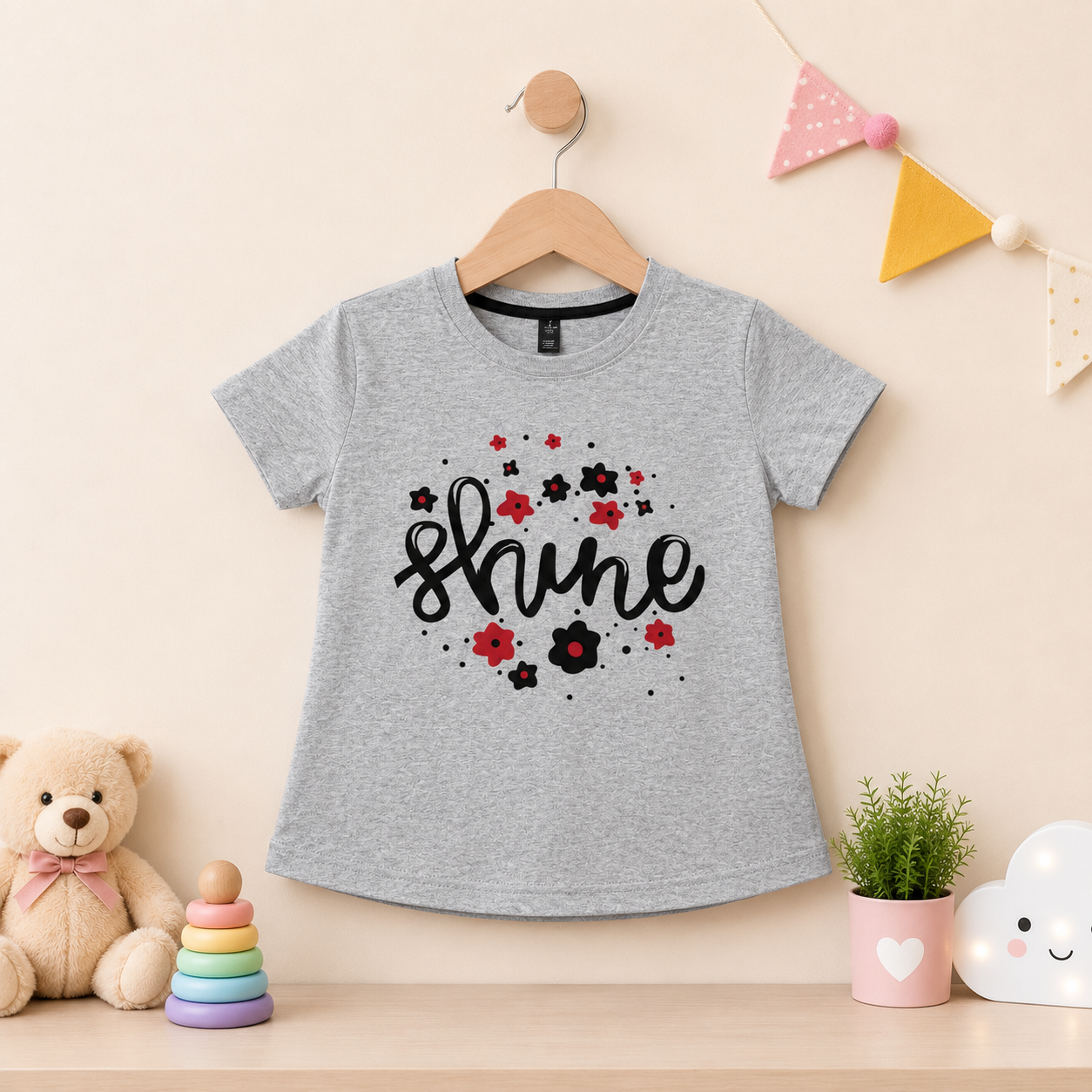 Girls T-Shirts - Shine