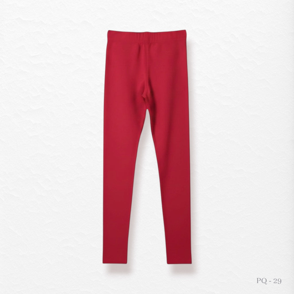 Full Length Leggings - Blood Red