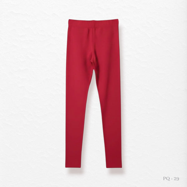 Full Length Leggings - Blood Red