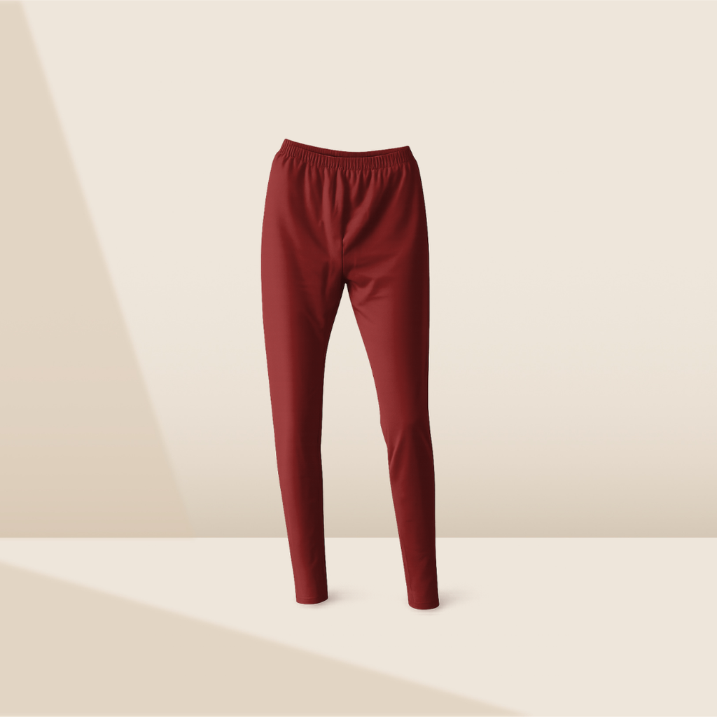 Full Length Leggings - Royal Maroon