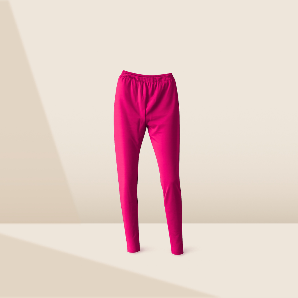 Full Length Leggings - Berry Pink