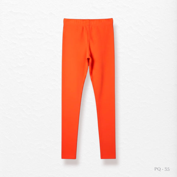 Full Length Leggings - Dark Orange