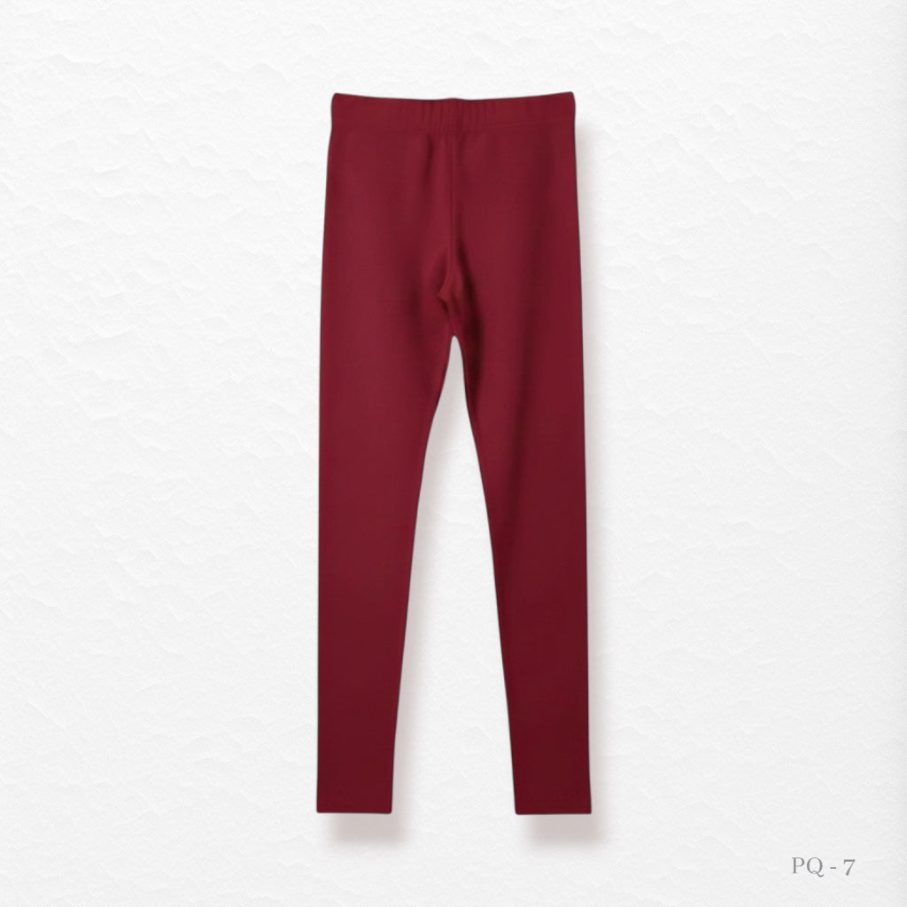 Full Length Leggings - Maroon
