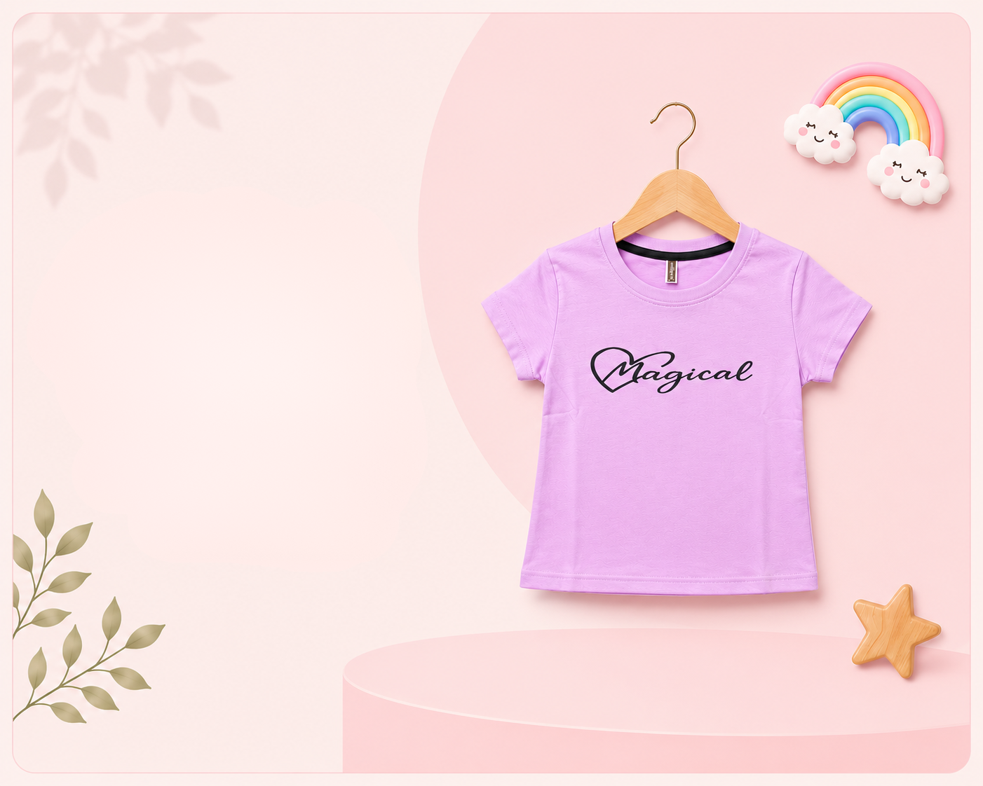 Pack of 5 Girls T-Shirts