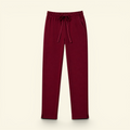 Straight Pants - Royal Maroon