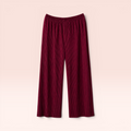 Korean Palazzo - Royal Burgundy