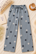 Premium Hosiery Pants - Blue Checkers