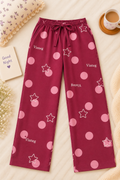 Premium Hosiery Pants - Maroon Vintage