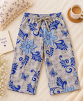 Pyjama 3/4th - Blue Butterfly