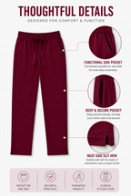 Straight Pants - Silver Grey