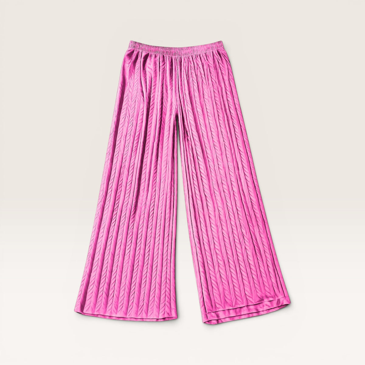 Korean Palazzo Khajuri - Onion Pink