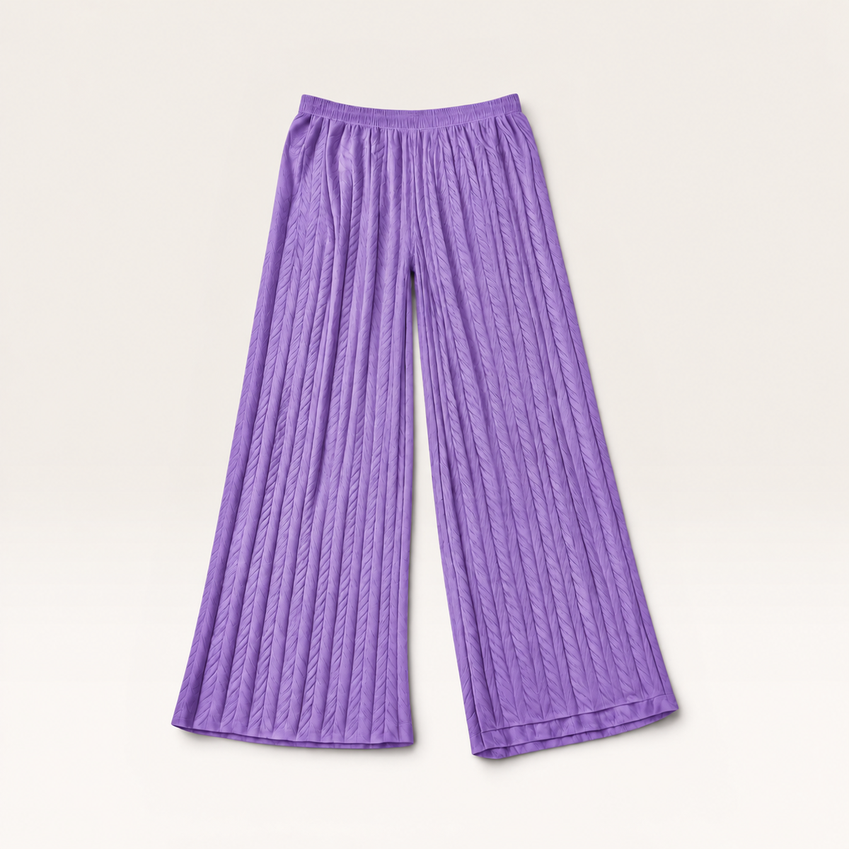 Korean Palazzo Khajuri - Violette