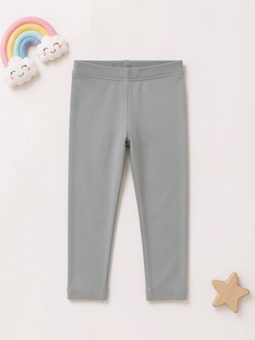 Girls Premium Leggings - Grey