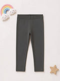 Girls Premium Leggings - Dark Grey