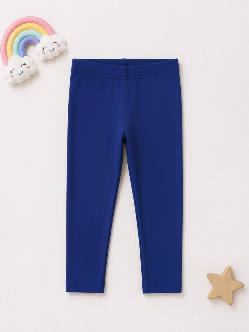 Girls Premium Leggings - Royal Blue