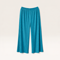 Korean Palazzo Pleated - Peacock Teal