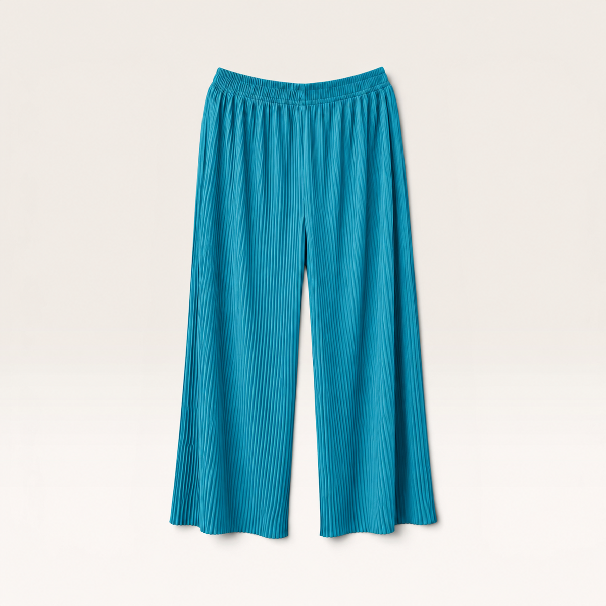 Korean Palazzo Pleated - Peacock Teal