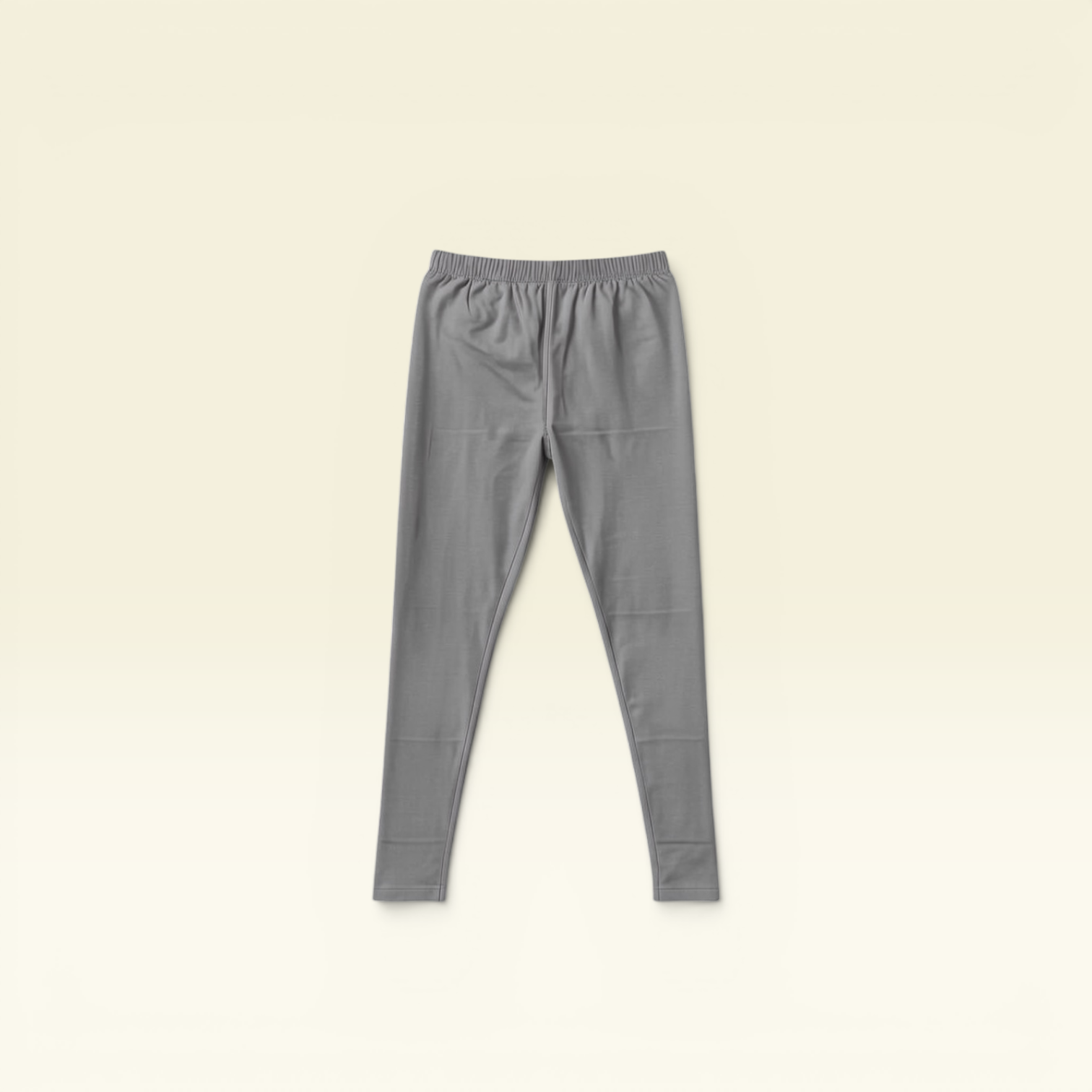 Cotton Leggings - Silver Grey