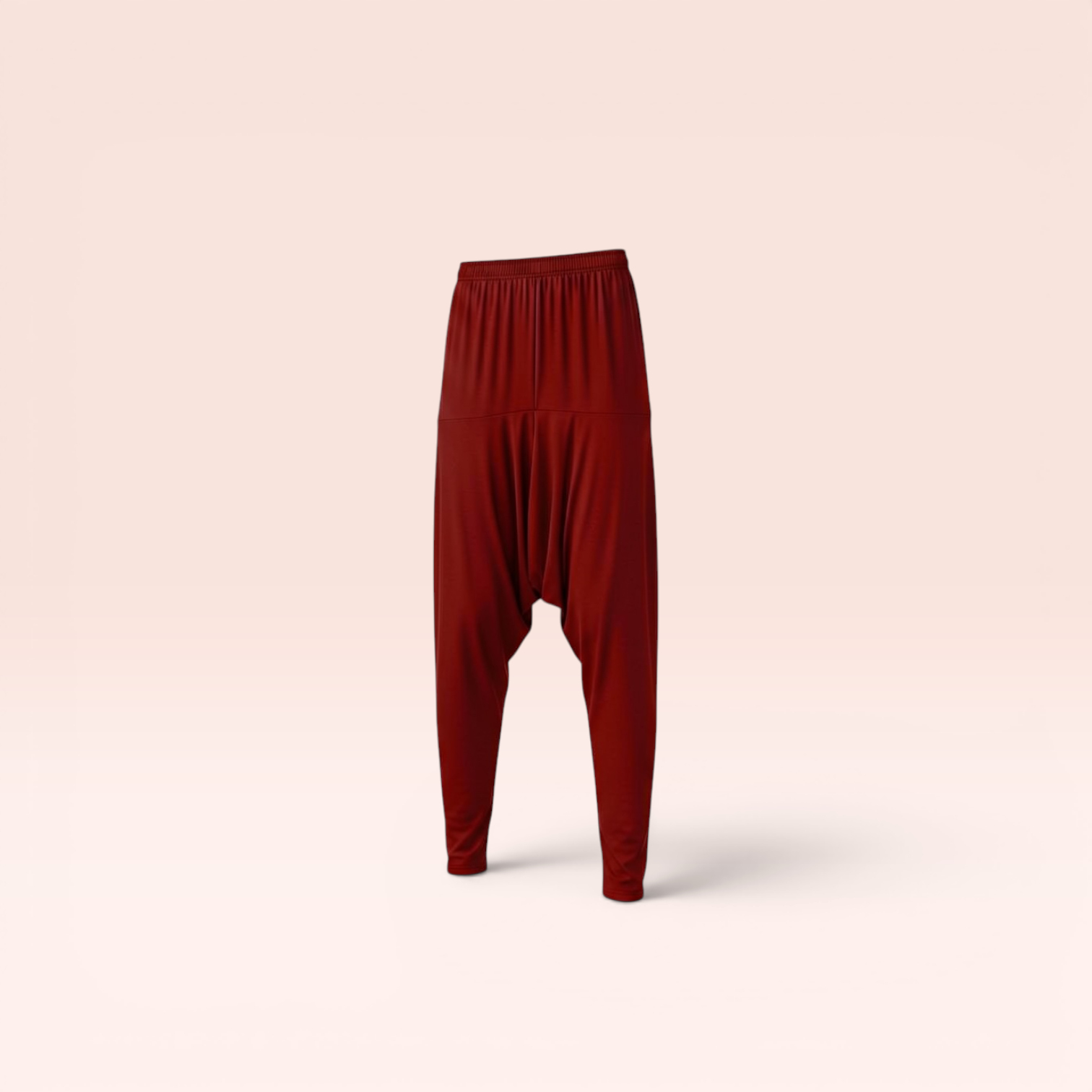 Patiala Pant - Crimson Velvet