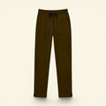 Straight Pants - Mocha Brown