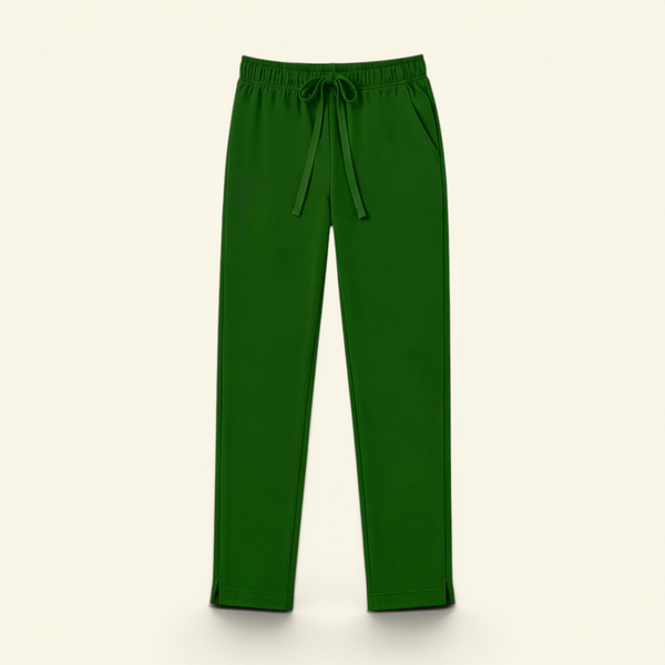 Straight Pants - Forest Green