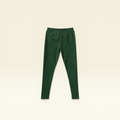 Cotton Leggings - Forest Green