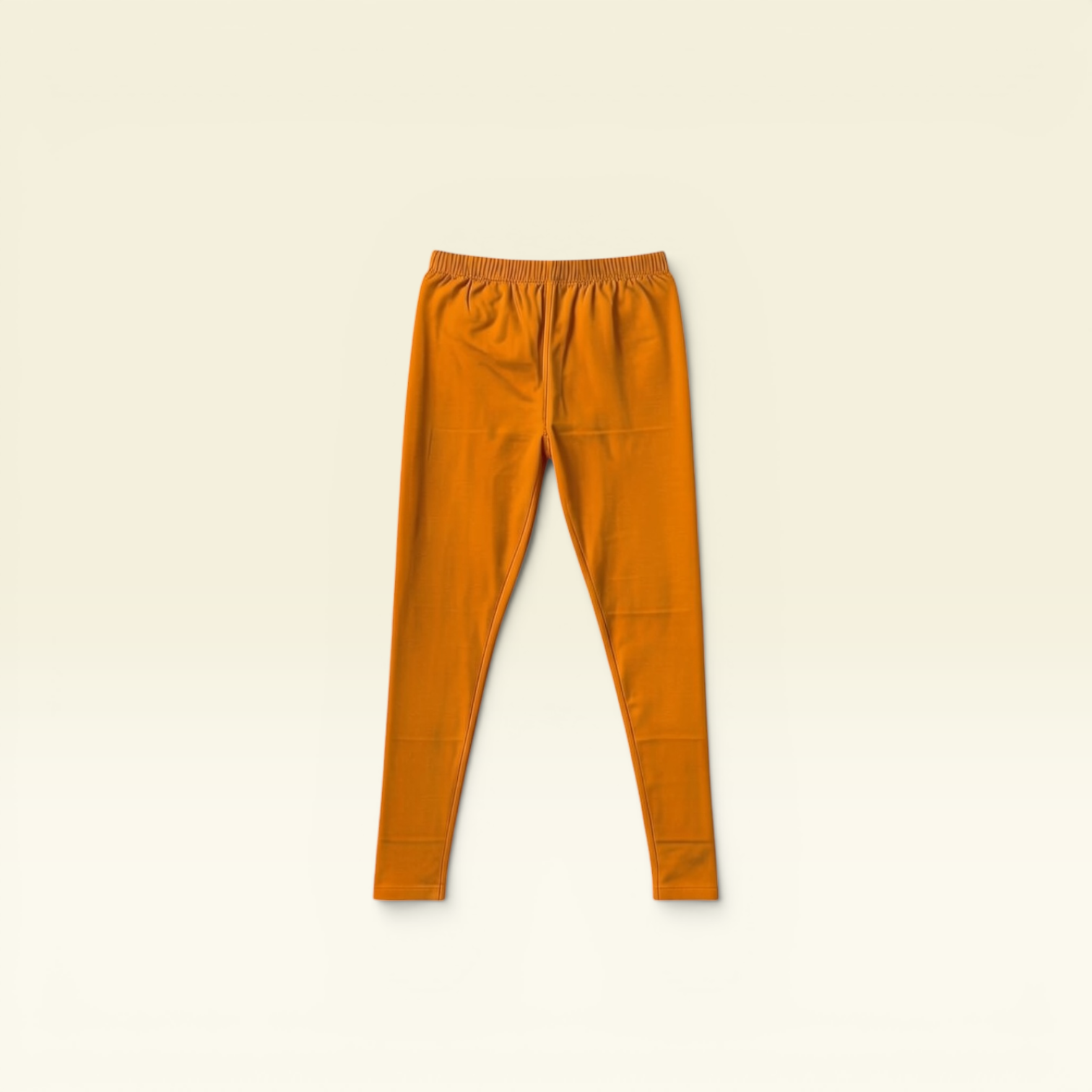 Cotton Leggings - Sunset Orange