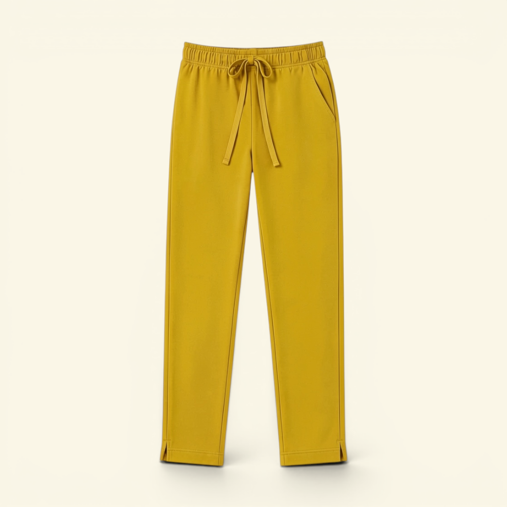Straight Pants - Sunflower Gold