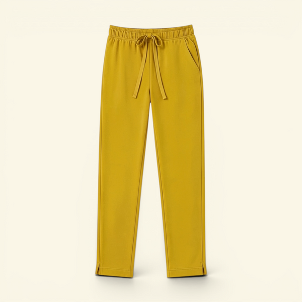 Straight Pants - Sunflower Gold