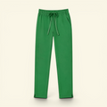 Straight Pants - Emerald Green
