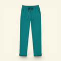 Straight Pants - Ocean Teal