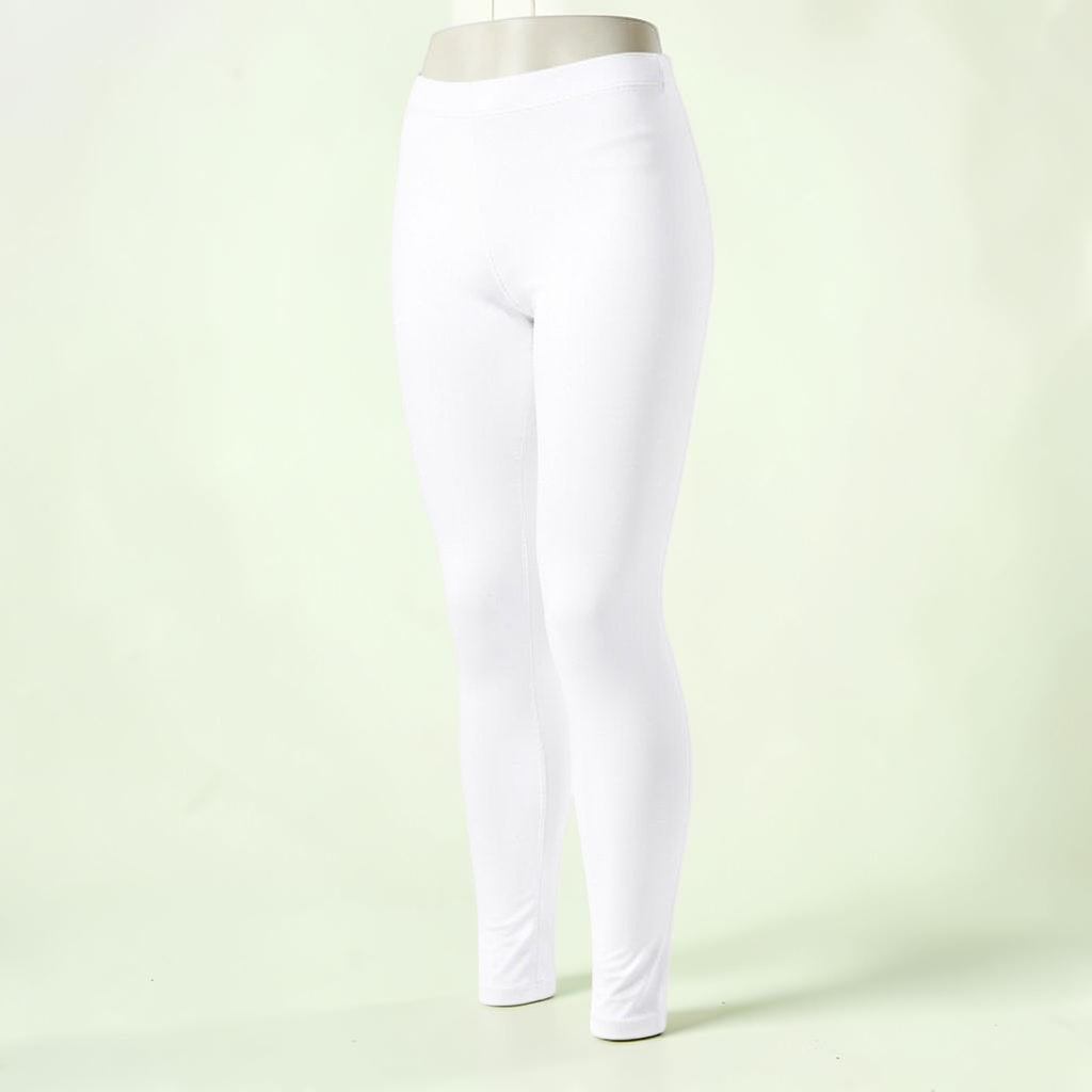 Ankle Fit Leggings Pure White