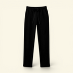 Straight Pants - Midnight Black
