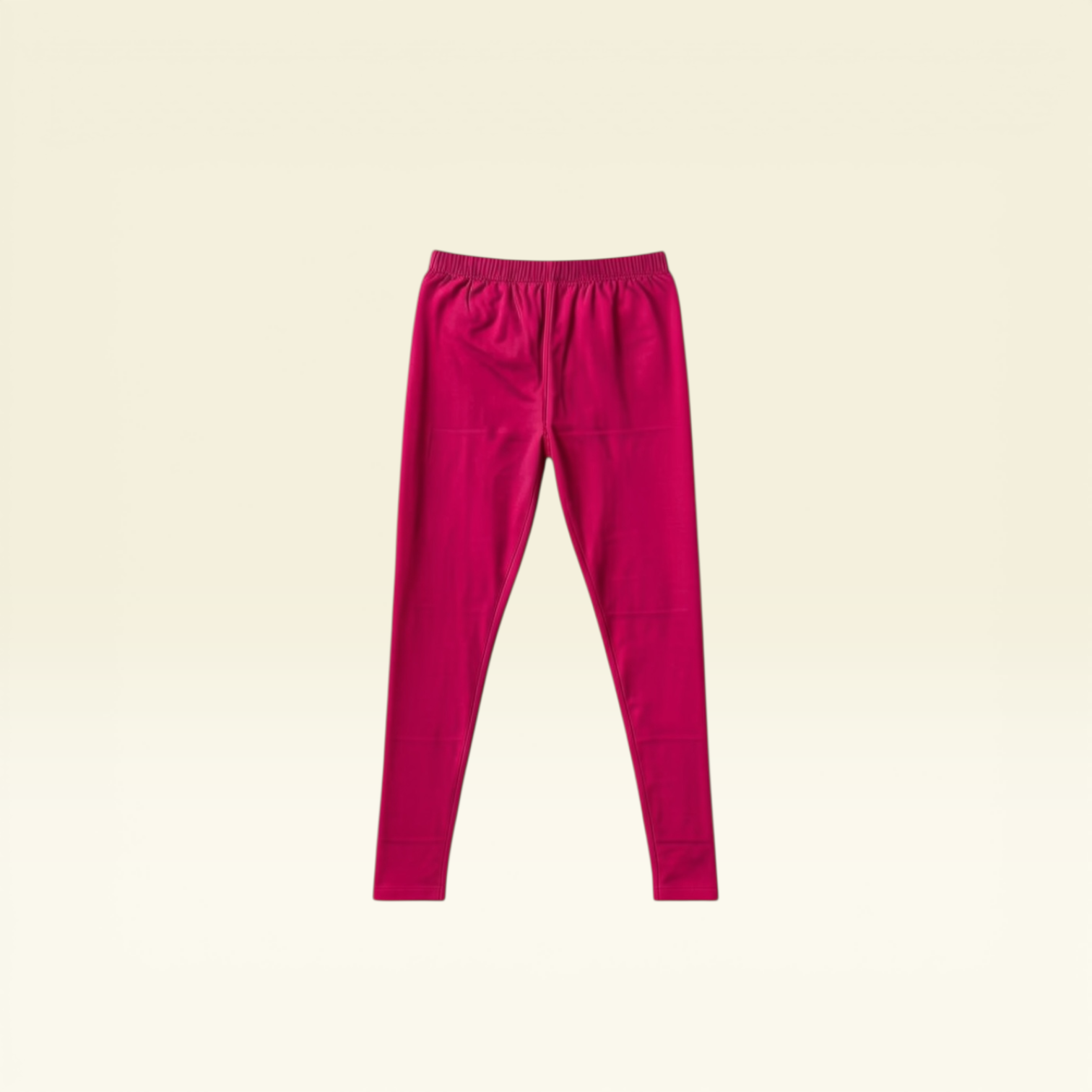 Cotton Leggings - Berry Pink