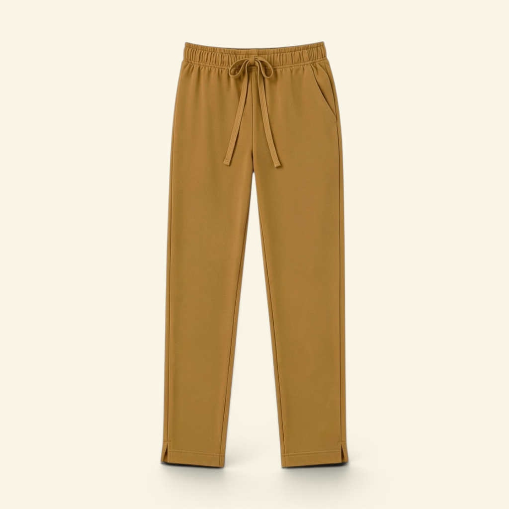 Straight Pants - Honey Mustard