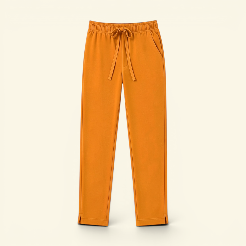 Straight Pants - Sunset Orange