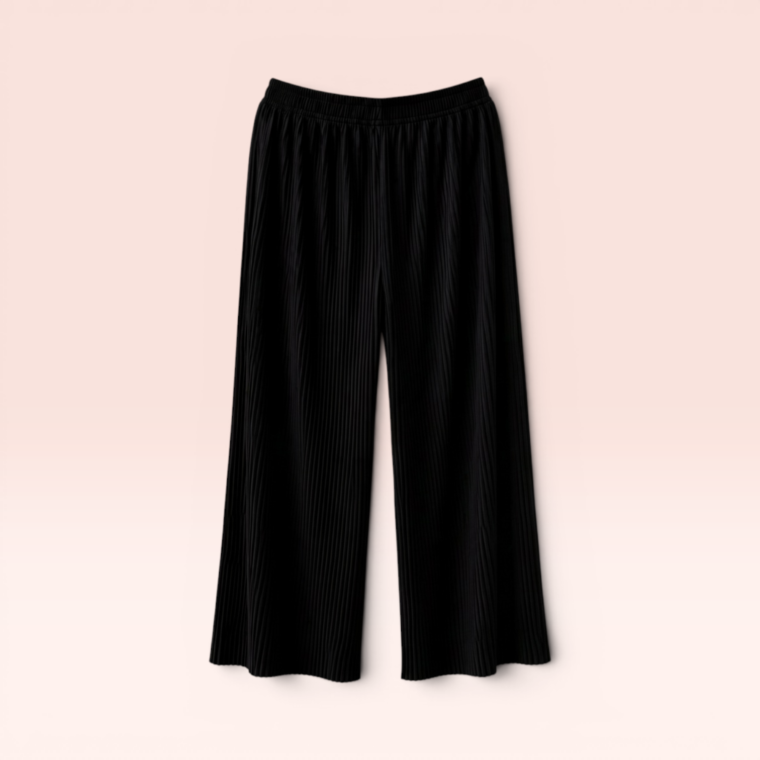 Korean Palazzo - Jet Black