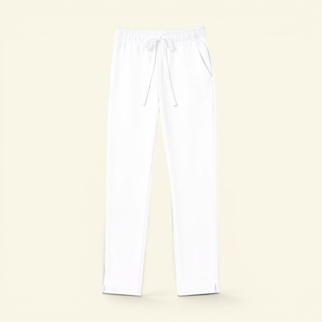 Straight Pants - Pure White