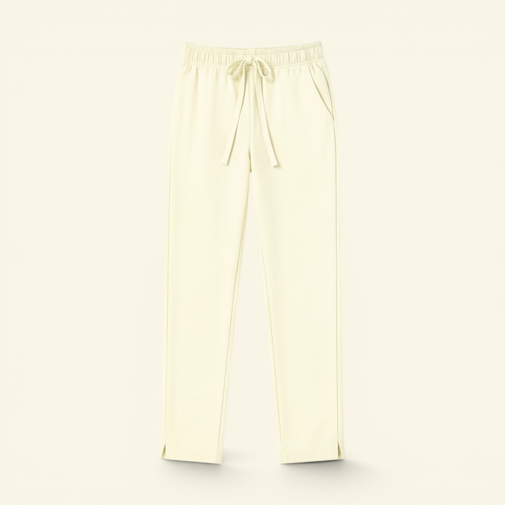 Straight Pants - Vanilla Cream